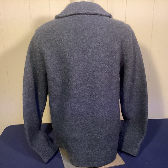 Alexandra Bartlett 100% Wool Jacket Womens has shawl type collar size medium - Picture 4 of 9